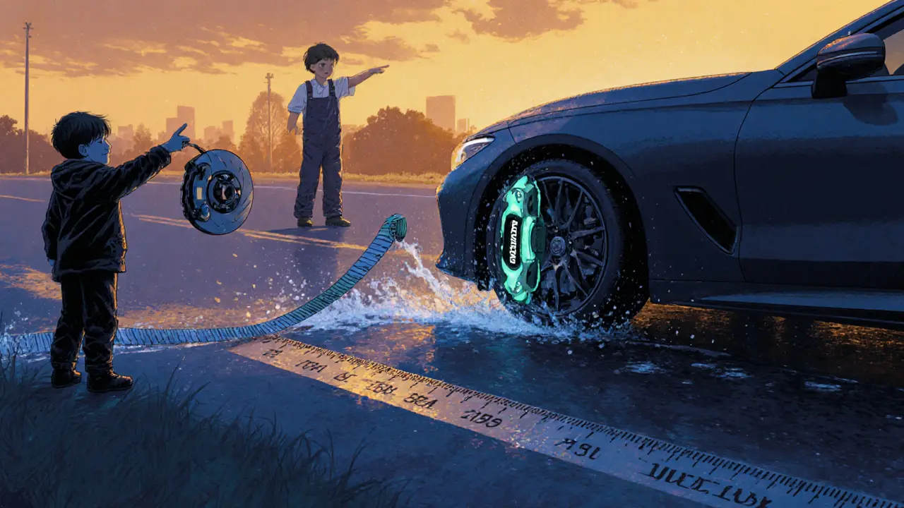 Сравнение тормозных систем: тормозной путь с 100 км/ч у популярных моделей