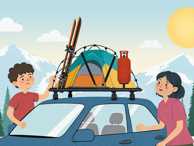 Как упаковать вещи в багажник на крышу: правила и баланс