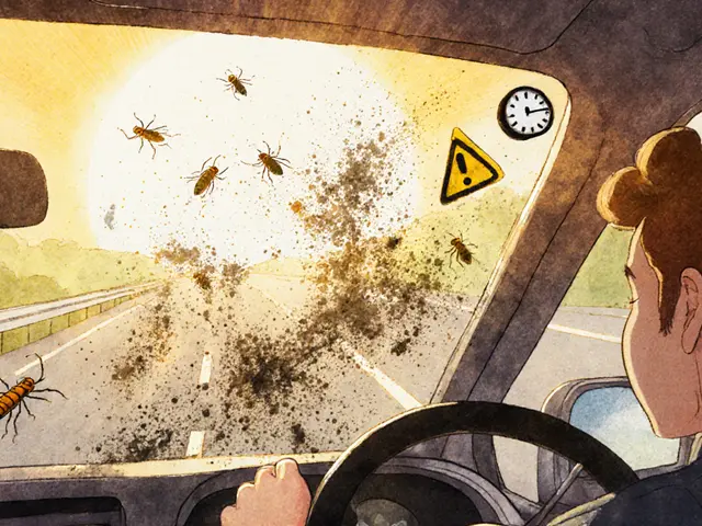 Чем удалить следы насекомых с лобового стекла - лучшие способы и что не стоит делать