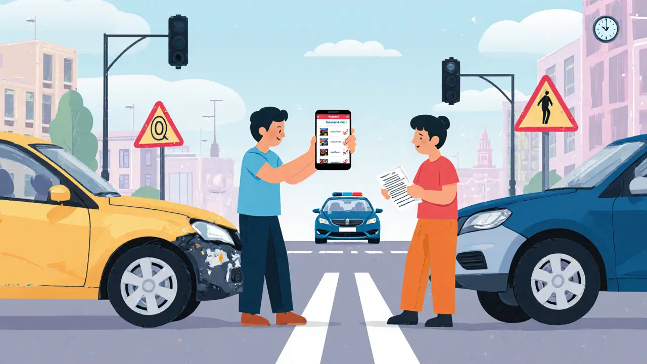 Европротокол при ДТП в 2025 году: лимиты выплат, фотофиксация и как правильно оформить