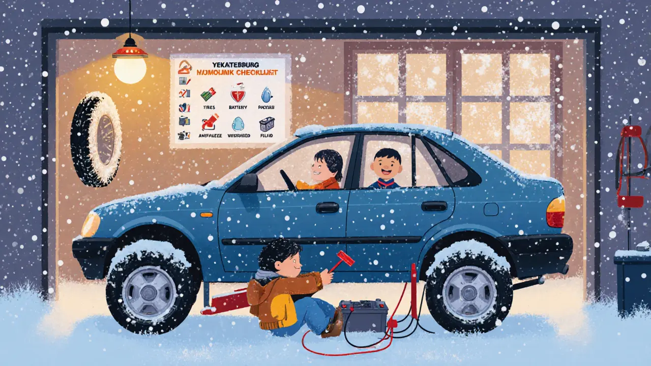 Подготовка автомобиля к зиме: чек-лист обязательных работ