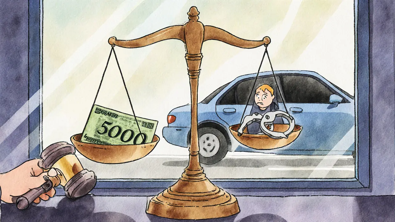 Судья выносит приговор за повторное нарушение тонировки: штраф и арест против прозрачных стёкол и безопасности на дороге.