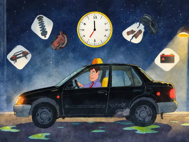 Обслуживание авто такси: частые поломки и план ТО