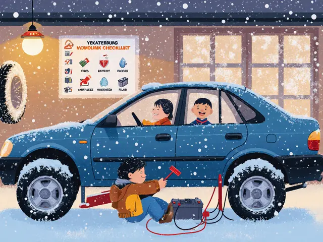 Подготовка автомобиля к зиме: чек-лист обязательных работ