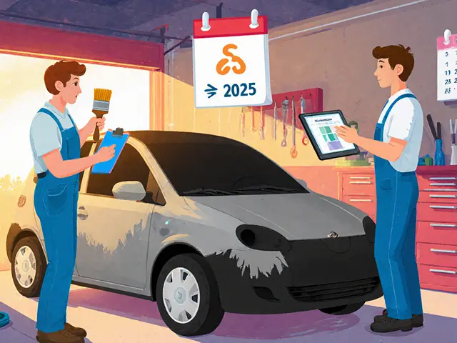 Покраска в другой цвет: как правильно оформить изменения в ГИБДД в 2025 году