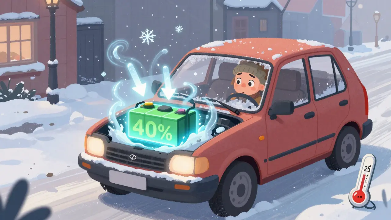 Аккумулятор зимой: почему садится и как продлить ресурс