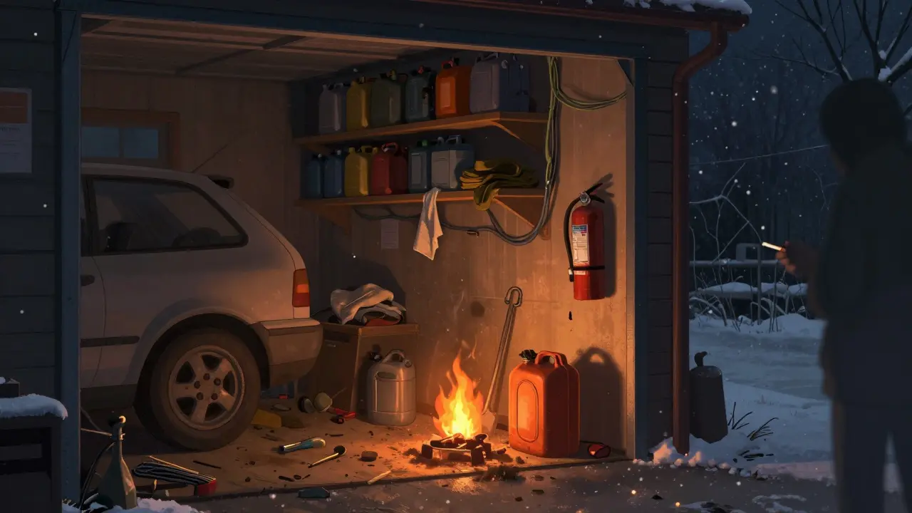 Пожарная безопасность в гараже: требования и проверки 2025