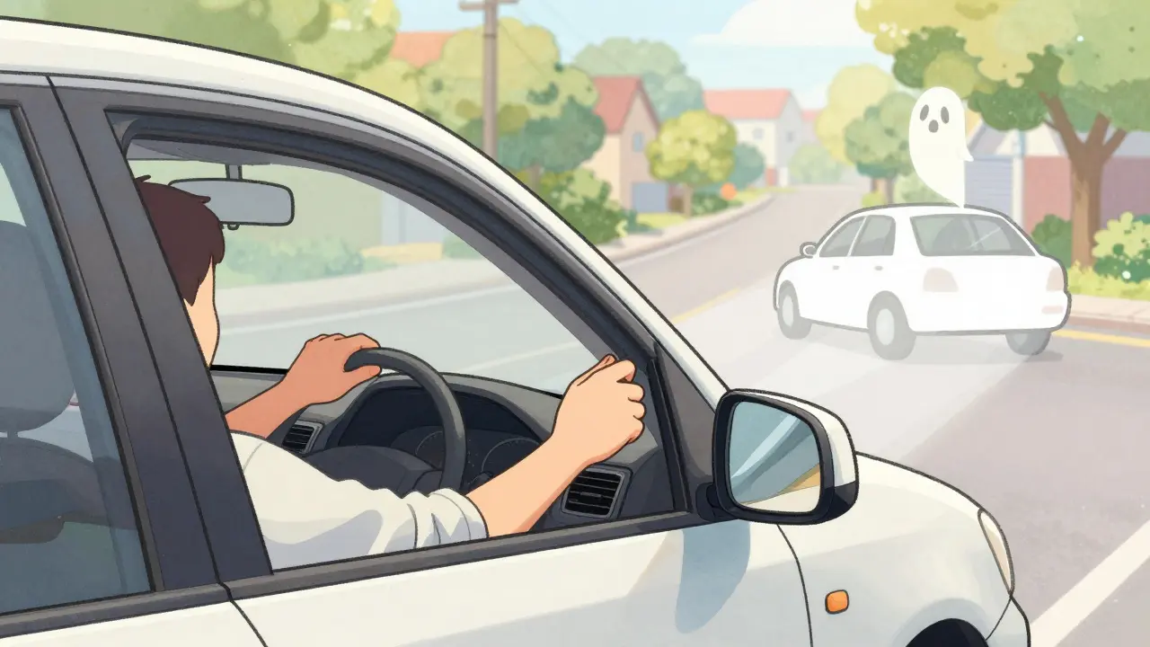 Слепые зоны автомобиля: как контролировать зеркалами и поворотом головы