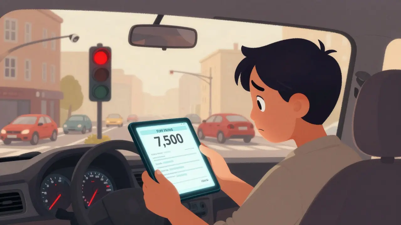 Штрафы ГИБДД 2025: актуальные суммы за популярные нарушения