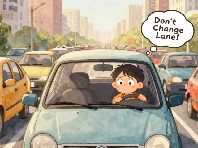 Как безопасно менять полосу в плотном потоке: руководство для новичков