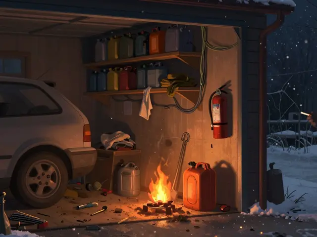 Пожарная безопасность в гараже: требования и проверки 2025