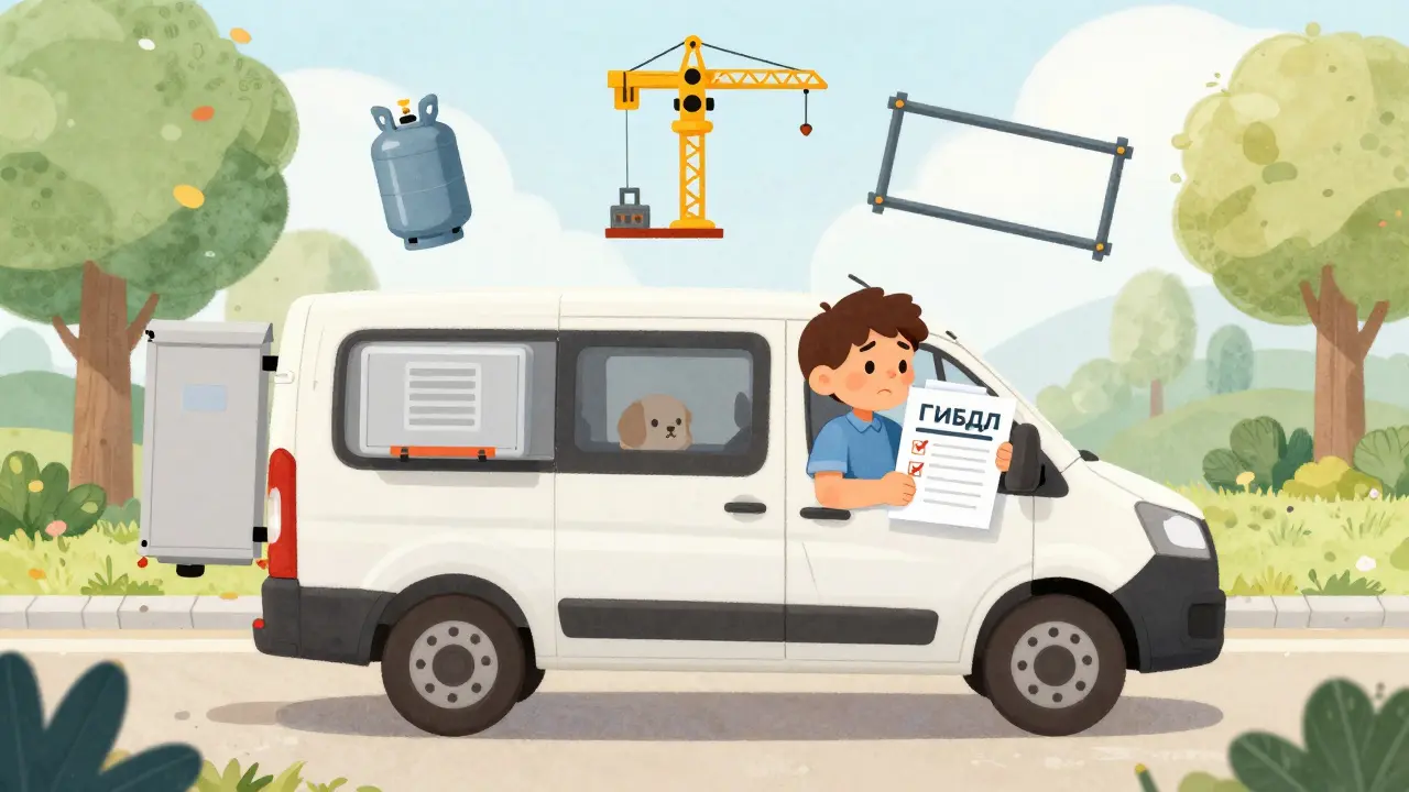 Переоборудование коммерческого авто: требования и регистрация в 2025 году