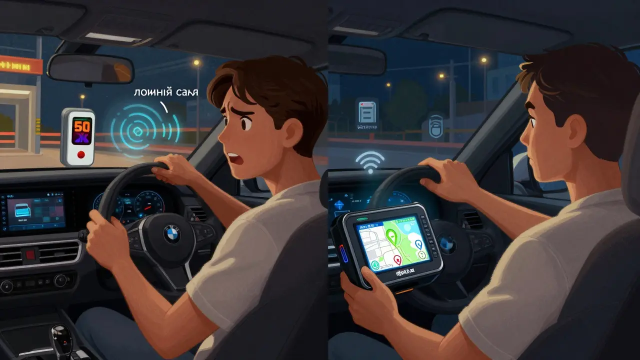 Сравнение ложных срабатываний радар-детектора и точного обнаружения полицейских радаров.