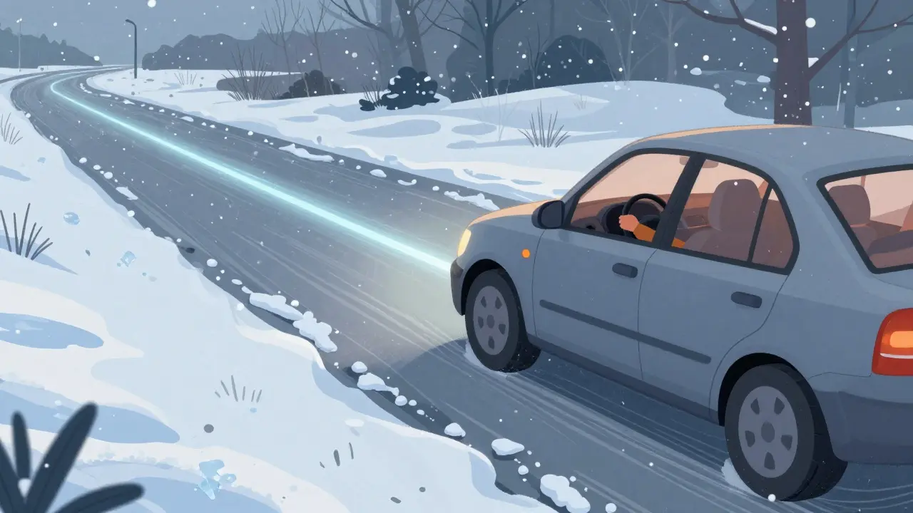 Зимняя техника вождения: как управлять автомобилем на снегу и льду без заносов