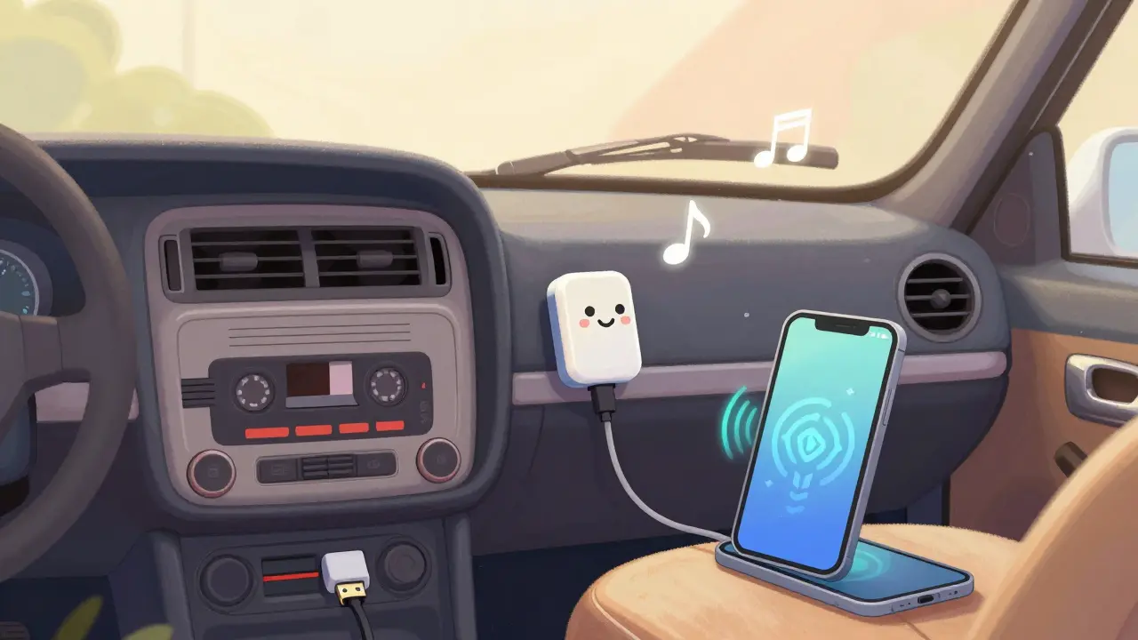 Bluetooth-адаптер для магнитолы: как подключить телефон к старой аудиосистеме без замены магнитолы