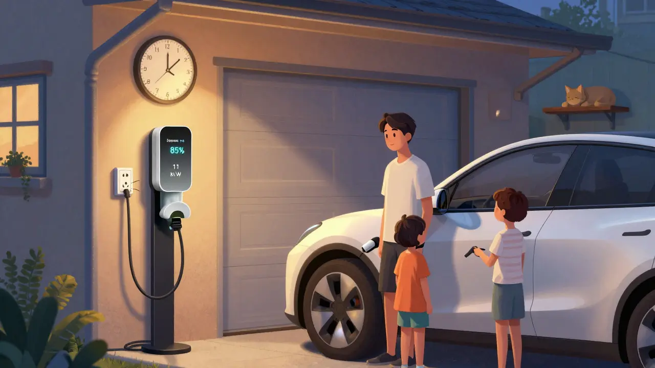 Домашняя зарядка для электромобиля: какие станции выбрать и как правильно установить