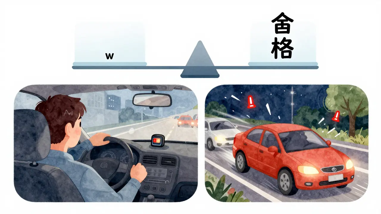 Два водителя: один спокойный с телематикой, другой — агрессивный, с ценами на страховку