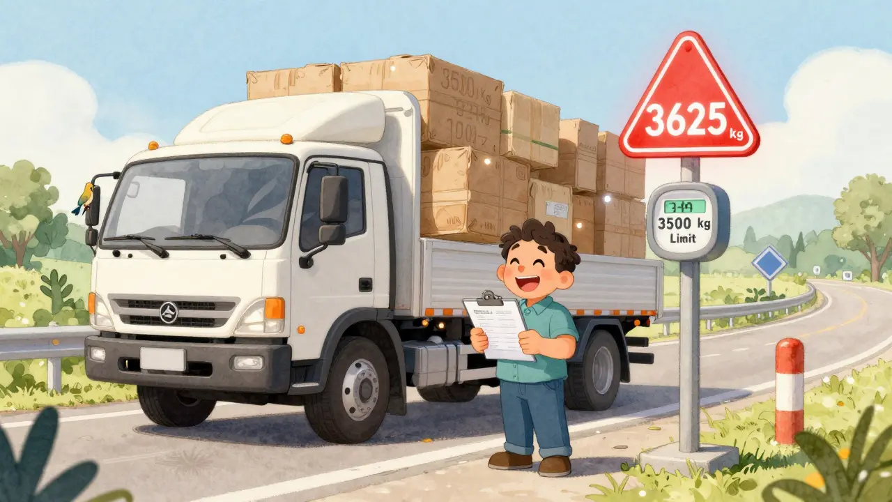 Грузовики до 3,5 тонн: что можно водить с категорией B