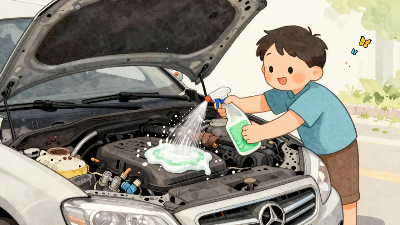 Очиститель двигателя от масла и грязи: какие составы безопасны и эффективны