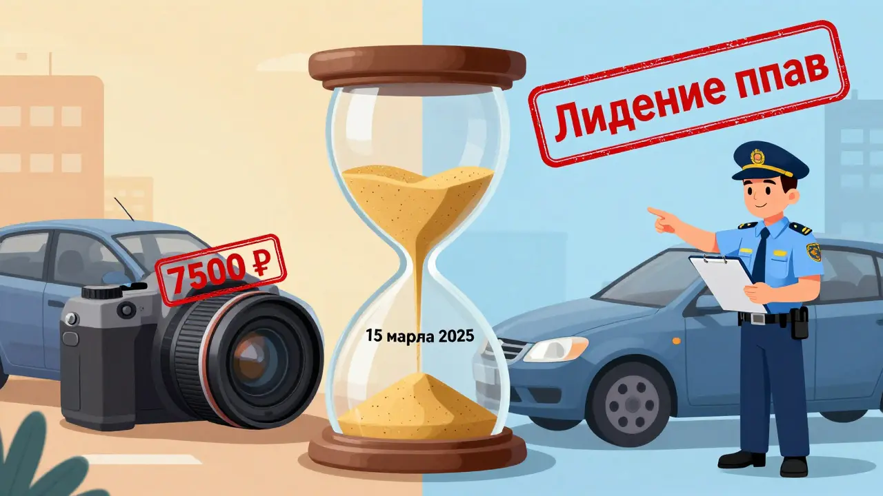 Сравнение штрафа 7500 рублей и лишения прав за повторное нарушение.