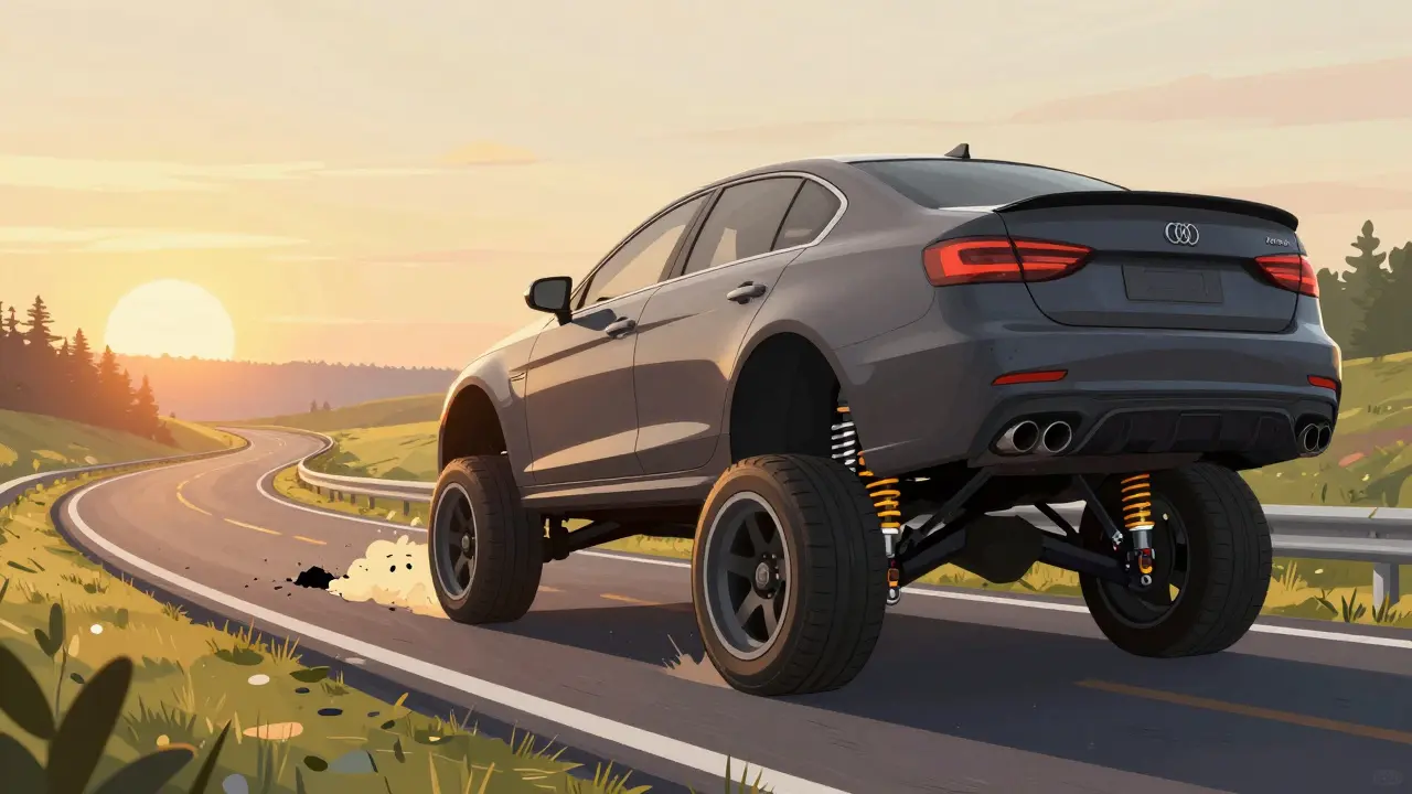 Тюнинг подвески: как занижение, жесткость и управляемость влияют на поведение автомобиля
