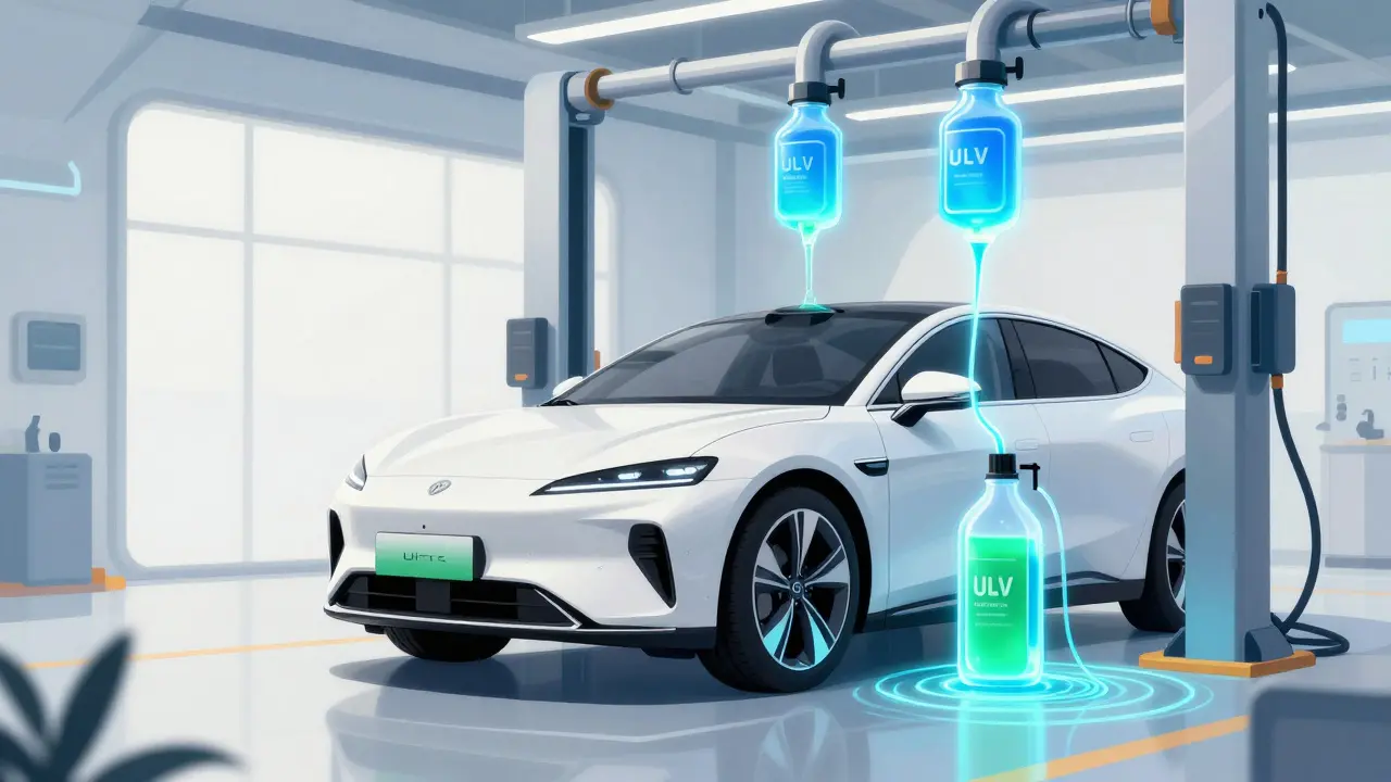 Обслуживание гибридного автомобиля с современными жидкостями