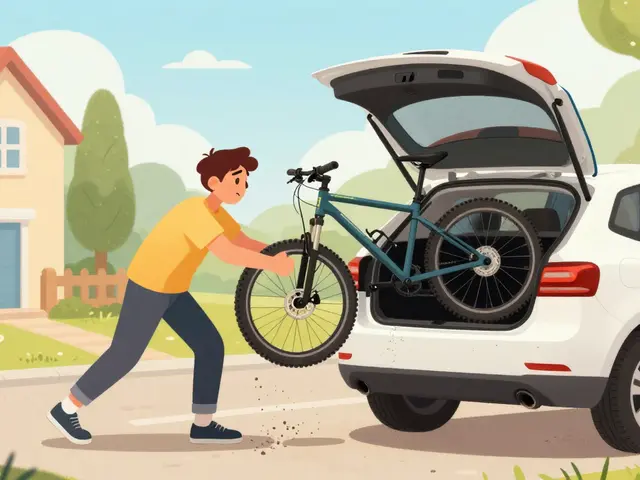 Как перевезти велосипед на авто: выбираем между фаркопом, крышей и дверью