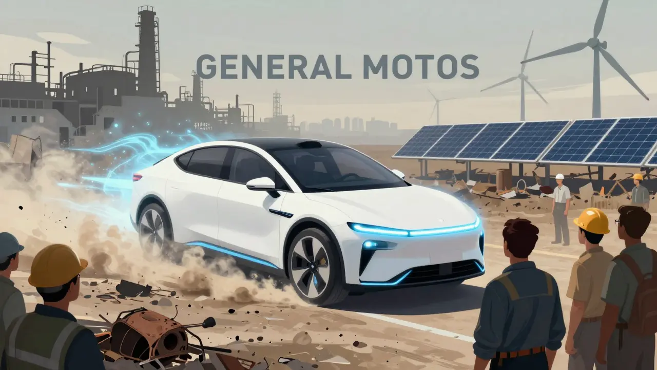 Возрождение GM через электромобили и инновации